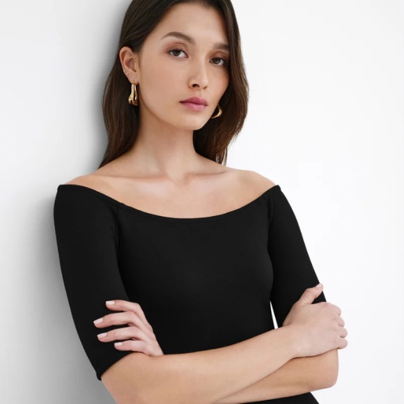 Marcella Mila Dress Black Size Large - Picture 1 of 6